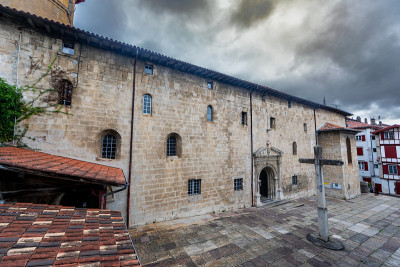 Ciboure教堂，Pyrénées-Atlantiques，法国巴斯克地区