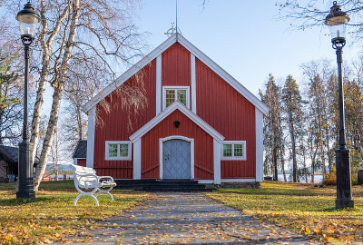 Jukkasjärvi瑞典拉普兰的教堂