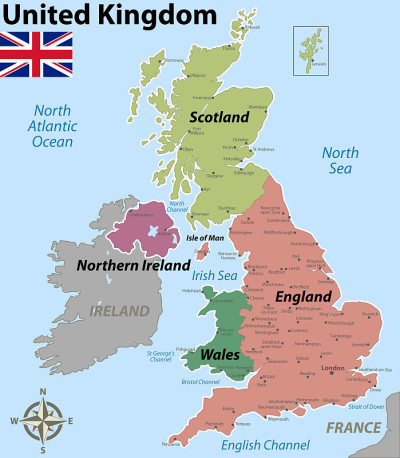 英国地图