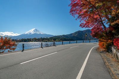 富士山秋色，日本