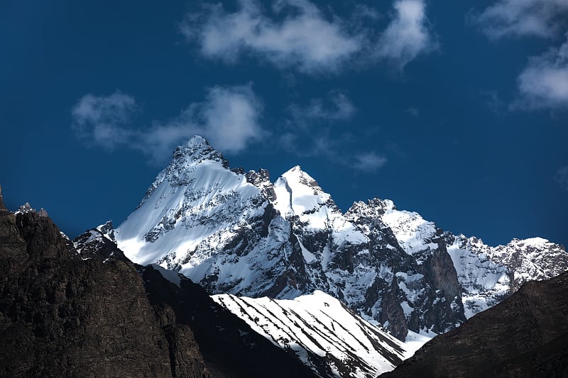 阿富汗的白山