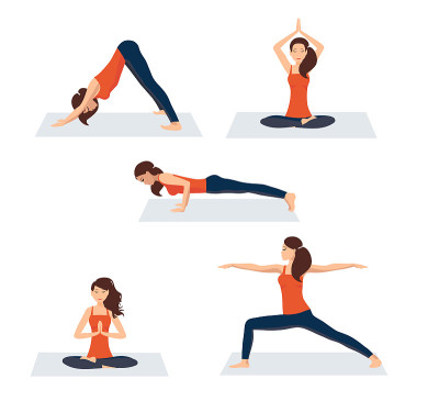 Vector illustration on white background. Set of va
