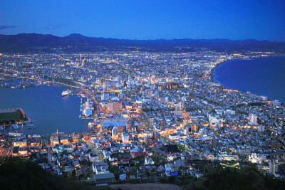 函馆山的夜景