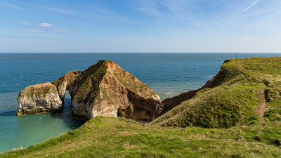 英国约克郡东赖丁的Flamborough Head