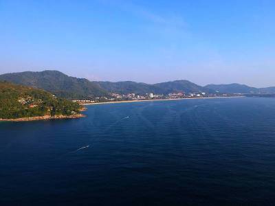 泰国普吉岛全景鸟瞰图