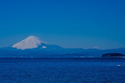 富士山和Enoshima