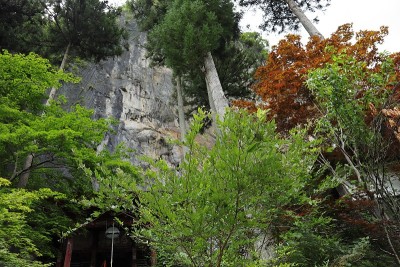 日本秩父山景观