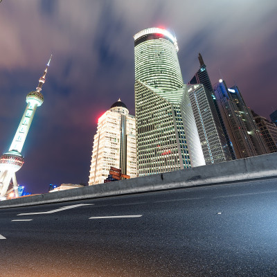 上海美丽的夜景