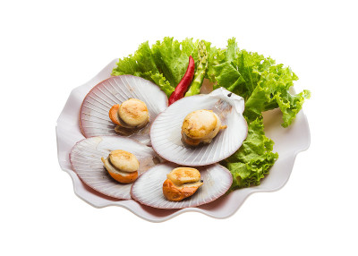 烤扇贝