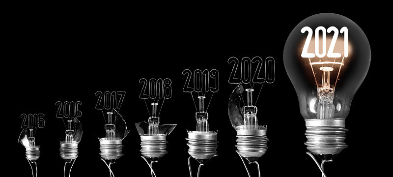 2021年的灯泡