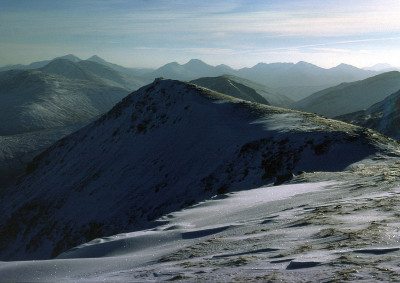 ben Dorain和An Dhotaidh Perthshire苏格兰