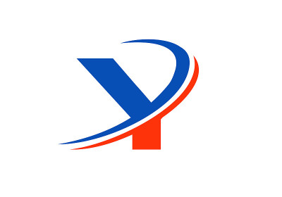 Y字母标志商业模板。房地产、金融、营销、管理、建筑等行业的初步Y标志设计