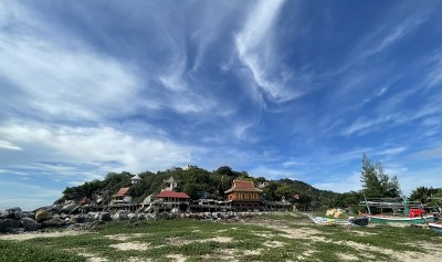 1号海滩上的佛寺