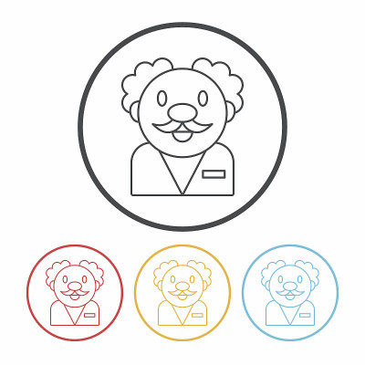研究人员一行图标