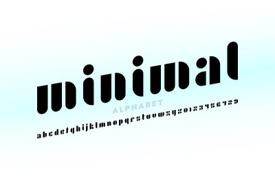 最小的字体风格