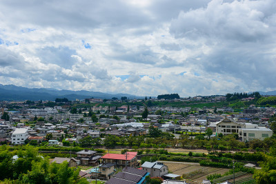 日本长野饭田城景