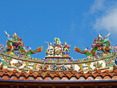 台南官府妈祖庙天台