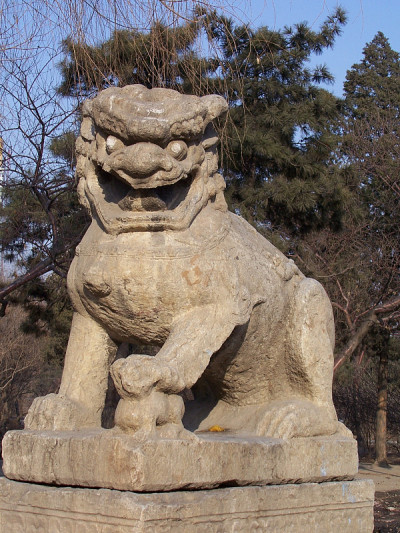 中国石雕狮子