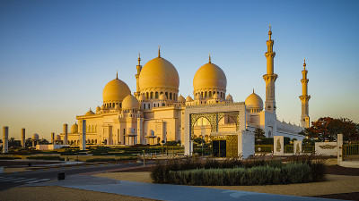 阿布扎比的Sheikh Zayed大清真寺