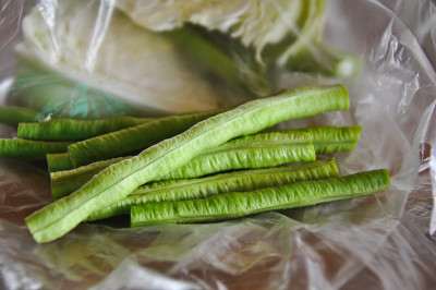 新鲜的豆角
