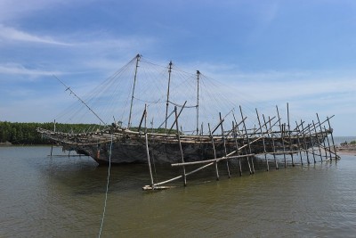 渔船停泊