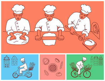 Happy bakers