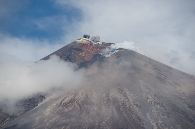 克柳切夫斯基火山爆发