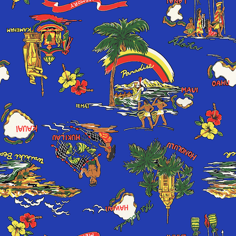 夏威夷衬衫模式