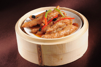 清蒸鸡龙虾汁