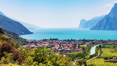 Nago-Torbole，加尔达湖，意大利