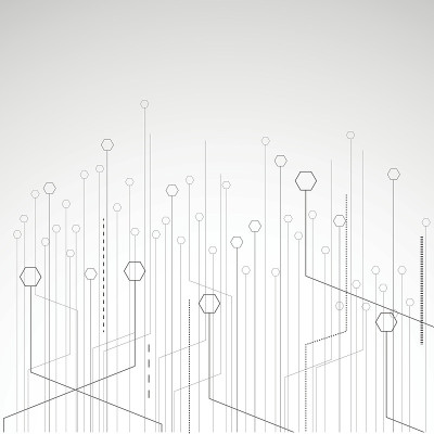 抽象技术和科学背景。