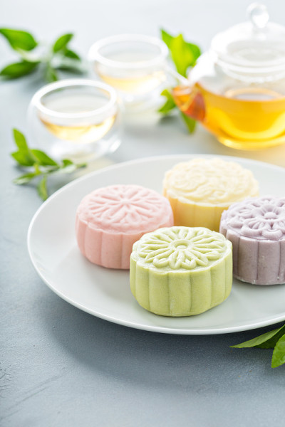 中秋雪皮月饼