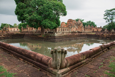 泰国Muangtam Castle或Prasat Muang Tam, Buri Ram