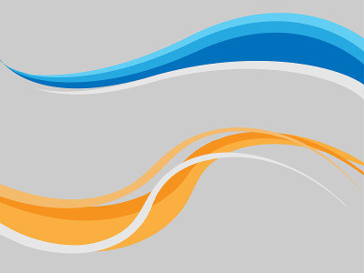 Vector colors wavy wave abstract swoosh background