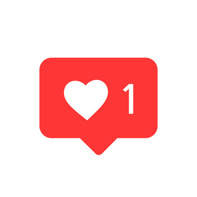 通知图标。像图标矢量。社交媒体像矢量图标。Instagram等通知