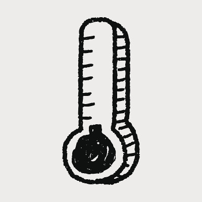 涂鸦温度计