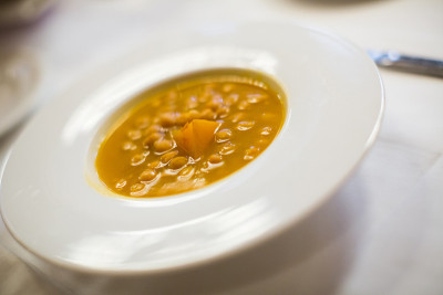 小鸡豌豆汤