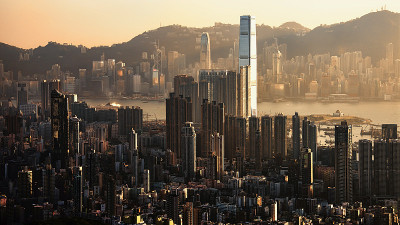 香港的城市景观