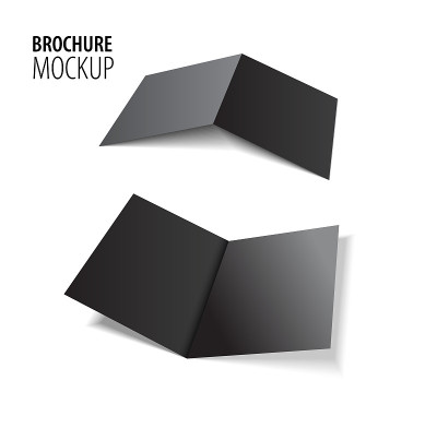 Magazine, booklet, postcard, flyer, business 3d bl