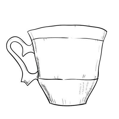 杯形矢量图