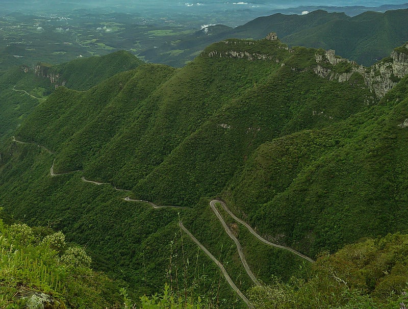 巴西南部巨大的峡谷峡谷。南大州