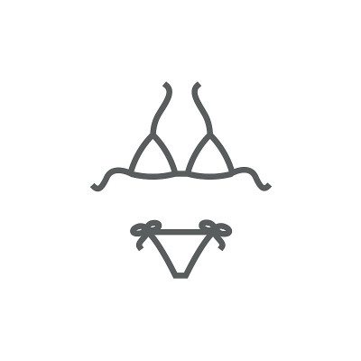 女性泳衣系列图标