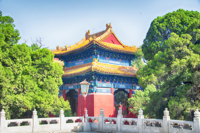 中国建筑雍和宫喇嘛庙中国北京