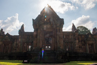 泰国Muangtam Castle或Prasat Muang Tam, Buri Ram