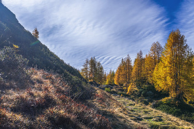 alpe devero 秋季 风景