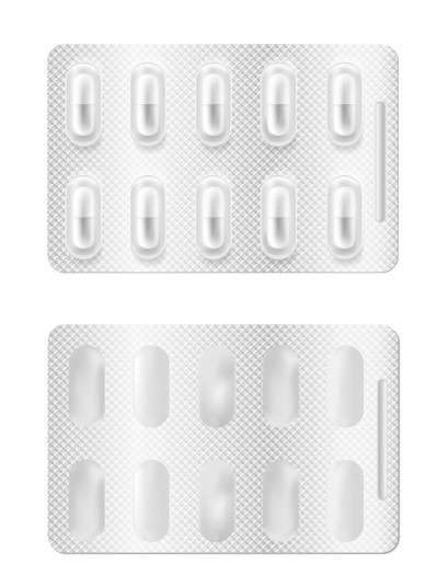 逼真的3d泡丸