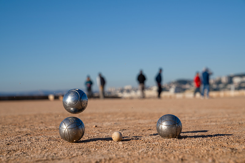 Petanque，传统的法国球类游戏