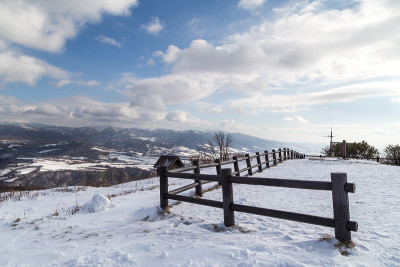 从臼山或臼山山顶的风景