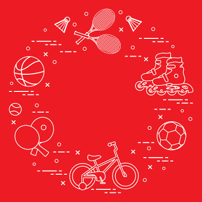 Equipment for sports activities for children.