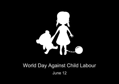 World Day Against Child Labour vector
